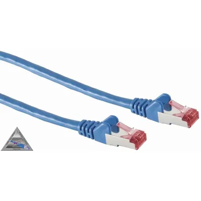 Zdjęcie produktu dla Kabel krosowy kat6A S/FTP PIMF bezhalogenowy niebieski 20m