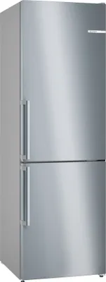 Produktbild von Bosch KGHN36VICT, 321 l, SN-T, 9,5 kg/24h, C, Fresh Zone Fach, Edelstahl