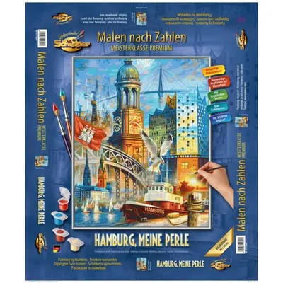 Zdjęcie produktu dla MNZ - Hamburg 40x50 Malowanie według numerów