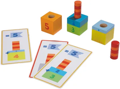 Produktbild von Haba 5676 Steckspiel Erster fabelhafter Zahlenturm