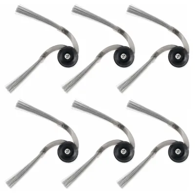 8 Ersatz-Seitenbürsten für Saugroboter, gebogen, Kantenreinigung