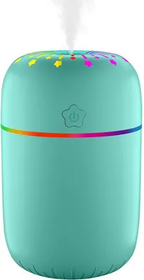 Produktbild von Kaltnebel-Luftbefeuchter 300 Ml, Tragbarer Mini-Luftbefeuchter, USB-Autoluftbefeuchter Für Büro Schlafzimmer Pflanzen