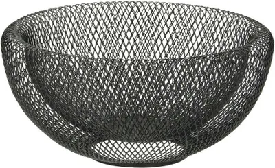 Produktbild von Schüssel Wire ⌀25cm black, ⌀25 cm x 12 cm