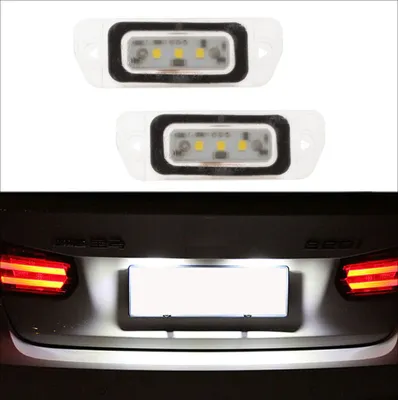 Obrázek produktu pro 2x LED PREMIUM osvětlení registrační značky pro Mercedes ML W164 GL X164 R-Class W251