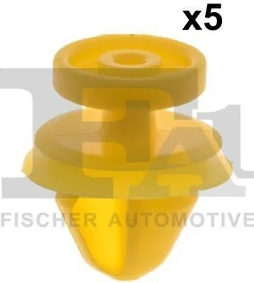 Obrázok produktu pre 5x FA1 Clip ozdobná / ochranná lišta 21-40057.5 vhodná pre PEUGEOT 206 CC (2D) 21 mm
