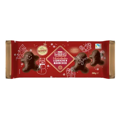 Immagine prodotto di Lambertz Omini di panpepato grandi con cioccolato fondente 200 g