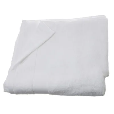 Produktbild von Atmosphera Badetuch Weiß Baumwolle 450 g/m² (100 x 150 cm)