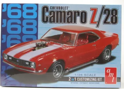 Produktbild von AMT 868 Chevrolet Camaro Z/28 1968 Kunststoffbausatz 1:25