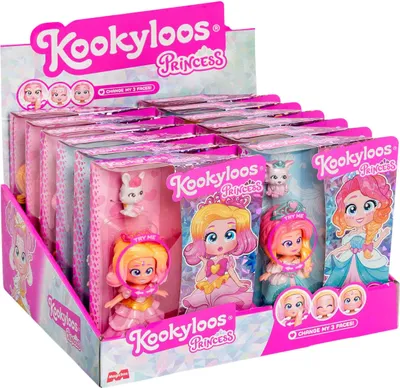 Obrázek produktu pro ORBICO Kookyloos Princess Doll 6 modelů 38949