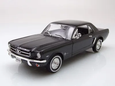 Produktbild von Welly 22451SW Ford Mustang Coupe 1964 1/2 schwarz 1:24