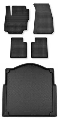 Obrázek produktu pro Vaničkové autokoberce + vana kufru pro: Ford Mondeo MK5 2015- kombi 5 ks