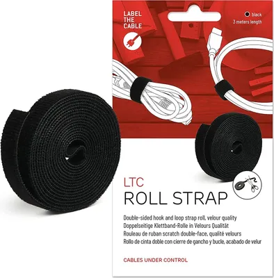 Produktbild von LABEL THE CABLE Kabelmantel CABLE TUBE PRO schwarz