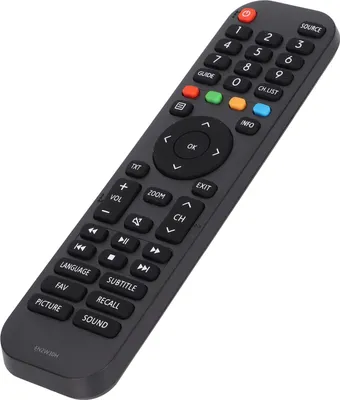 Obrázok produktu pre Diaľkové ovládanie televízora Shanrya, vysoká citlivosť jednoduché ovládanie diaľkové ovládanie televízora stabilný prenos signálu veľké tlačidlá pre 40A5100F pre EN2W30H