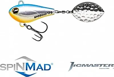 Produktbild von SpinMad Jigmaster 12g Jigspinner - Bleikopf Spinner, Farbe Lieblingsköder:Flipper