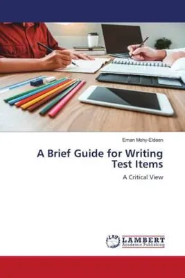 Produktbild von A Brief Guide for Writing Test Items