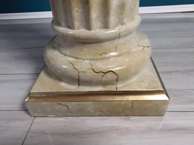 Produktbild von Säule Römische Säulen Marmor Skulptur Figur Deko Dekoration Ständer Statuen Neu