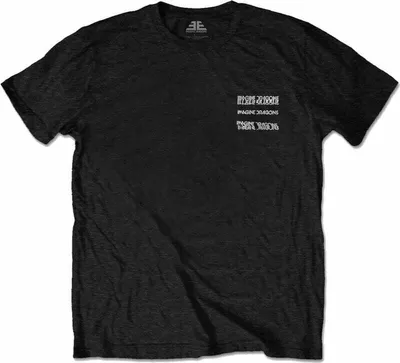 Produktbild von Imagine Dragons Man Glitch Black S T-Shirt