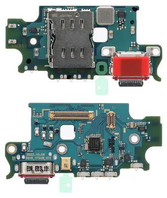 Produktbild von Original Samsung Galaxy S23 Plus S916B Ladebuchse SIM Platine Mikrofon USB System Connector & Werkzeug