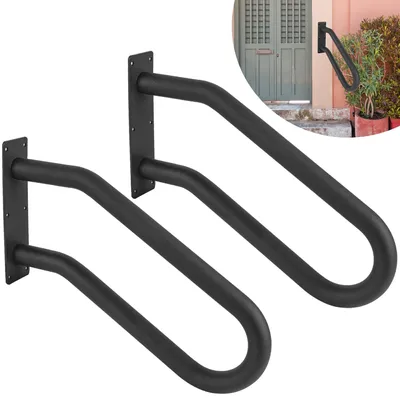 Productafbeelding van 2 Stuks U-vormige Handgrepen voor Buitentrap