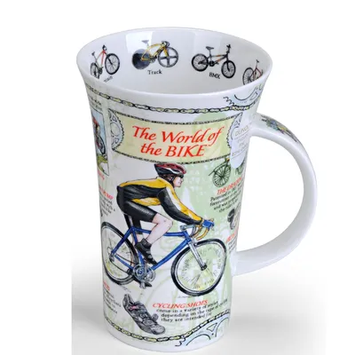 Produktbild von Dunoon Jumbobecher Glencoe The World of the Bike Fahrrad für 500ml Formano WA