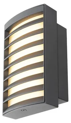 Productafbeelding van Wandlamp Rasterlys antraciet design 2700K
