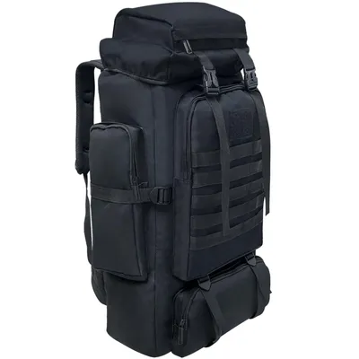 Obrázek produktu pro 80L kempingový turistický batoh, lehký vojenský batoh z materiálu Molle pro výlety do přírody