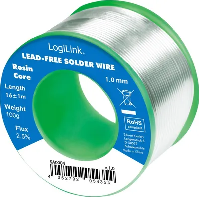 Produktbild von LogiLink Bleifreies Lot 1mm 100g