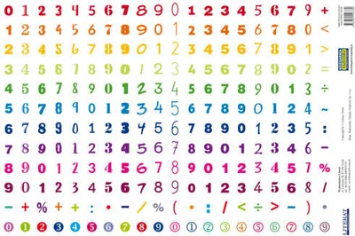 Image de Autocollants Numéros (240 autocollants)