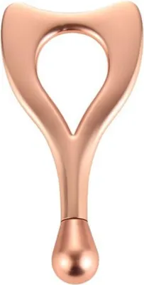 Produktbild von INF Metall Gesichts-Massagegerät - Lifting Roller zur Gesichtspflege Roségold