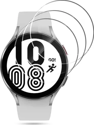 Produktbild von 3X Hartglas Panzerglas für Samsung Galaxy Watch 4 44 mm Panzerfolie Display Schutzfolie 9H
