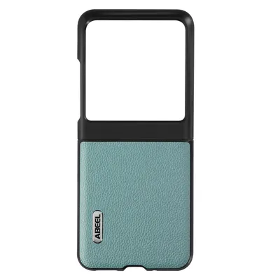 Immagine prodotto di Custodia protettiva in pelle per Motorola Razr 40 Ultra Abeel Azzurro