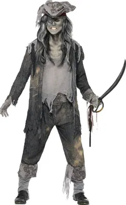 Produktbild von Piraat Ghost Ship Ghoul Herren Kostüm XL