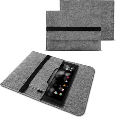 Produktbild von Sleeve Tasche für Microsoft Surface 3 Hülle Filz Schutzhülle Case Sleeve CoverFarben:Grau
