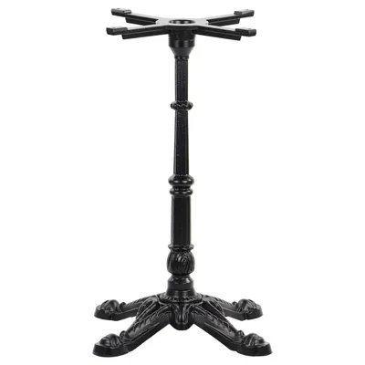 Image de Base en fonte pour table SH-5051, pour bureau, hôtel, restaurant, dimensions 37x37x72,5 cm, noir