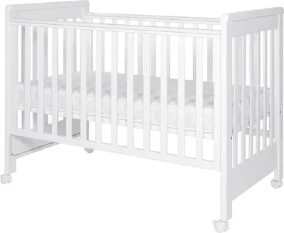 Produktbild von Dreamy Plus 2 Beistellbett wei, inkl. Parkettrollensatz