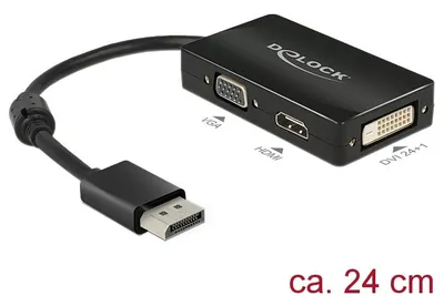Produktbild von Delock Videokonverter - DisplayPort - DVI