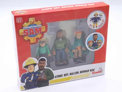 Obrázek produktu pro Simba 109251091 Sada figurek superhrdinů Fireman Sam 7,5 cm -
