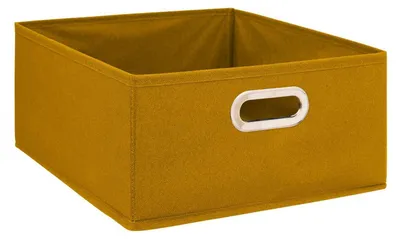 Produktbild von Aufbewahrungskorb Senf mittel Five® - Gelb - Zusammenklappbar