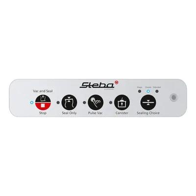 Image de Steba VK 12 Double Seal machine à vide, Couleur:Acier inoxydable-noir