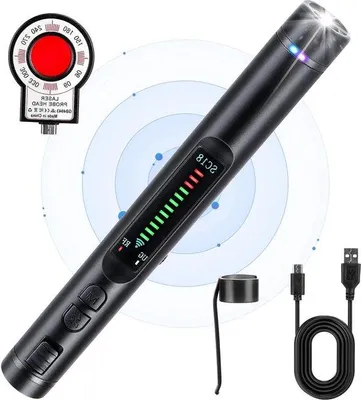Obrázek produktu pro Bezdrátový detektor špionážních zařízení pro GSM a GPS lokátory – bezpečnost doma i v kanceláři