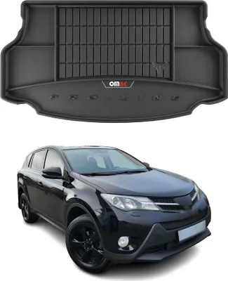 Image de Tapis de Coffre pour Toyota RAV4 2013-2019 TPE Noir
