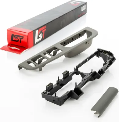 Produktbild von Reparaturset Zuziehgriff 3-teilig vorne links grau für VW BORA GOLF 4 SUPERB