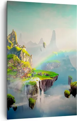 Produktbild von Bild auf Leinwand - Leinwandbild - Einteilig - Abstraktion Natur - 80x120cm - Wand Bild - Wanddeko - Wandbilder - Leinwanddruck - Wanddekoration - Leinwand bilder - Wandbild - PA80x120-3469