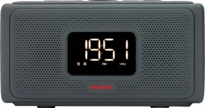 Image de Amplificateur bluetooth avec Uhrformat avec Radio aiwa cru-80bt bt 4.2 usb/microsd reader 2x10w rms