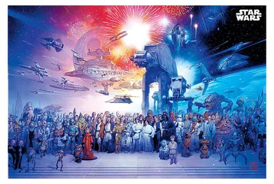 Immagine prodotto di Star Wars - Maxi poster "Universe" CD1166 (taglia unica) (colorato)