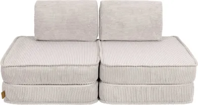Zdjęcie produktu dla Sofa do pokoju dziecięcego - sofa do zabawy dla dzieci, sofa dziecięca Pocket Sofa Basic, Aesthetic, Ecru