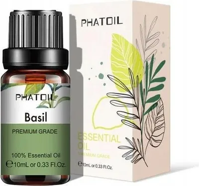 Zdjęcie produktu dla Olejek eteryczny bazyliowy 100% naturalny 10 ml