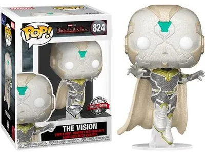 Image de Funko Pop! Marvel : WandaVision - Vision (Collection Diamond) n° 824 Édition spéciale exclusive