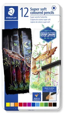 Produktbild von STAEDTLER 149C super weicher Farbstift Metalletui mit 12 Farben