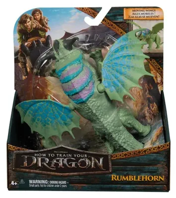 Produktbild von Figur – Drache Rumblehorn – Drachenzähmen leicht gemacht – Spin Master